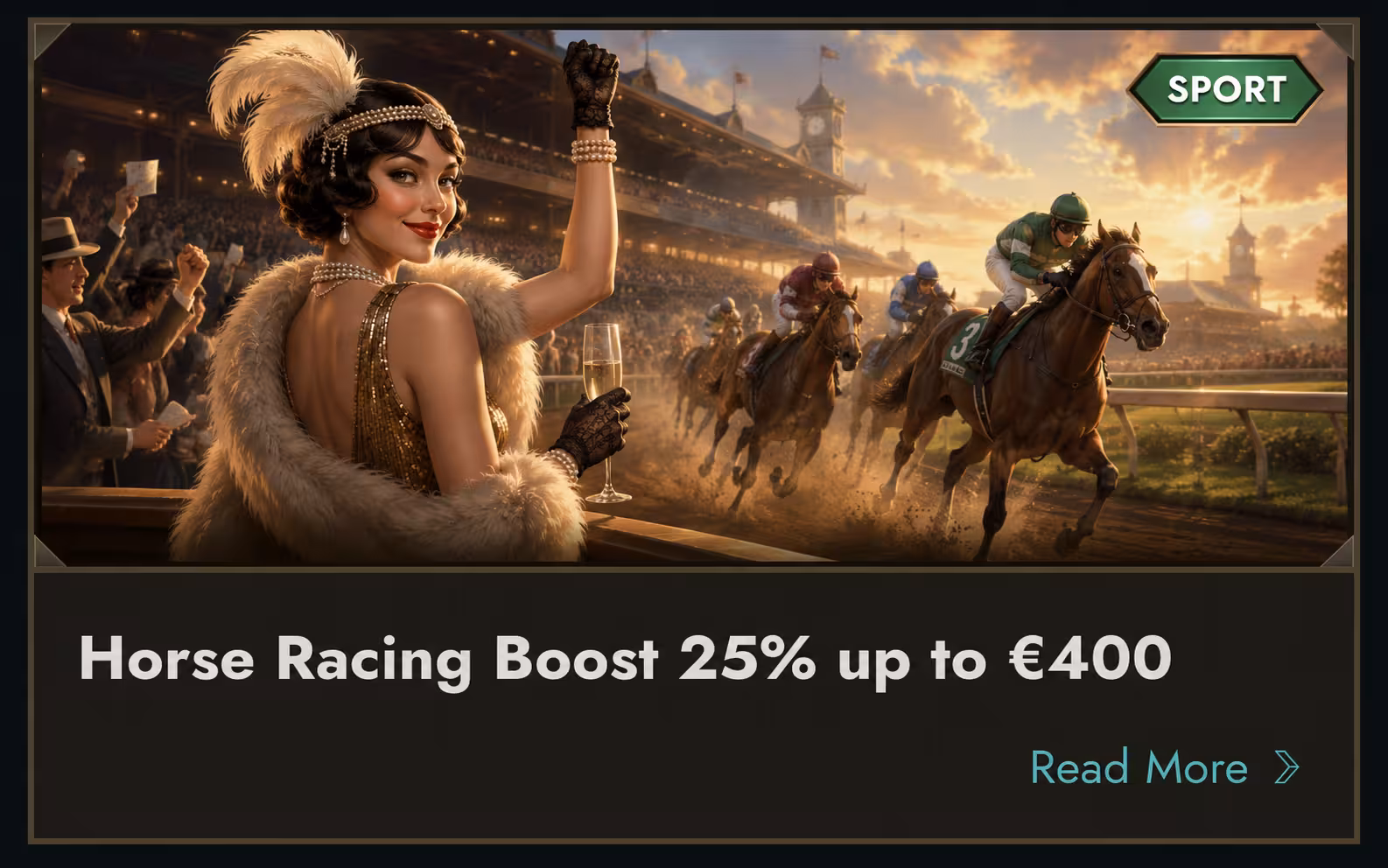 Dolly Casino Horse Racing Boost